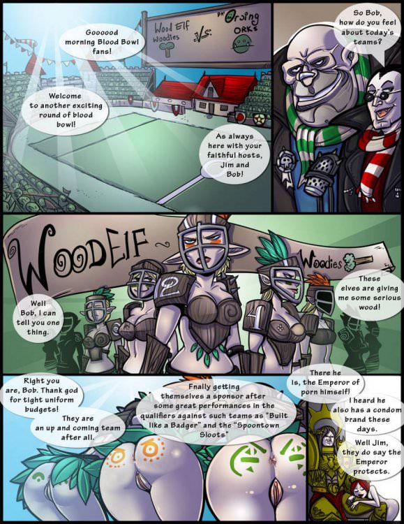 Shia - Blood Bowl the comic (comics,  en)