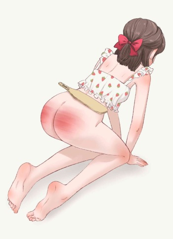 Spanking girls - 2D photo gallery